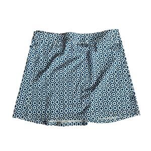 Ripskirt Hawaii Blue Geometric Print Women's Size Medium Length 2 Wrap Skirt